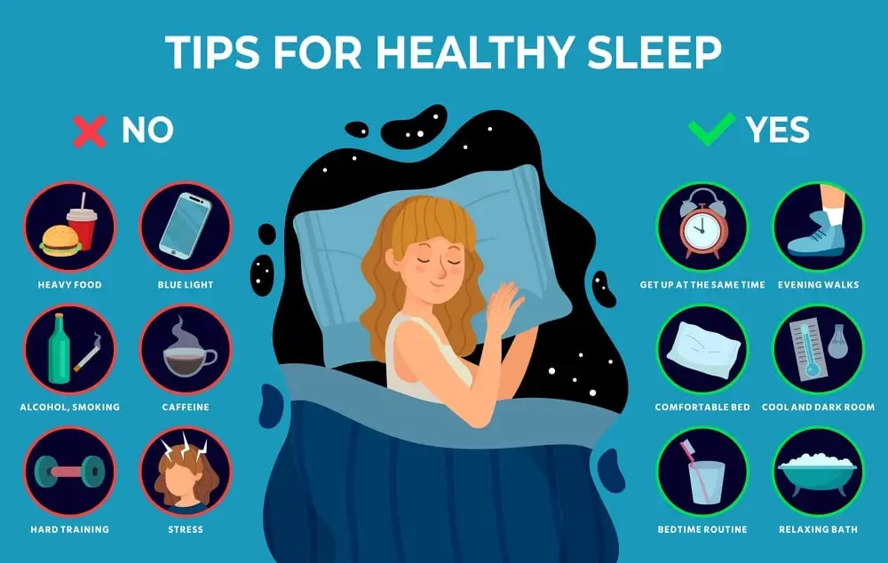 Tips for healthy sleep